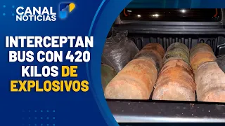 420 kg of explosives neutralized on the Pan-American Highway | Canal 1 News