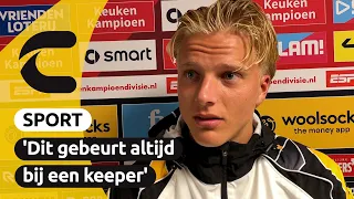 Chiel Olde Keizer's reaction after Vitesse - RKC Waalwijk (1-1) | Connect