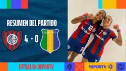 San Lorenzo 4-0 Pacífico - RESUMEN - Torneo de Primera División Futsal AFA Femenino - Fecha 5