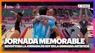 CATCH UP ON ALL THE ACTION FROM DAY ONE OF ARTISTIC GYMNASTICS AT THE SOUTH AMERICAN GAMES