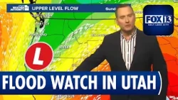 Utah Faces Flood Watch Amid Tropical Storm Rachel Remnants