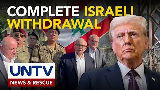 Lebanon, isinusulong ang ganap na pag-alis ng mga puwersa ng Israel sa timog ng bansa