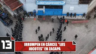 "Los Jocotes" prison in Zacapa raided