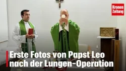 First photos of Pope Leo after surgery | krone.tv NEWS