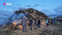 Paasvuur Hoonhorst druk bezocht
