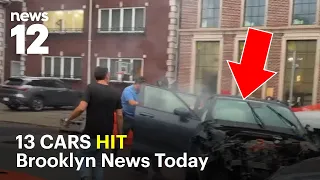 Brooklyn News Today: Teens crash into 13 parked cars, shooting investigation and apartment fire