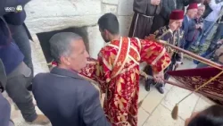 La ciudad cisjordana de Belén se viste de gala ante el inicio de la Navidad ortodoxa