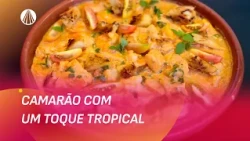 Camarão com abacaxi uma combinação surpreendente e deliciosa | Sabor de Vida