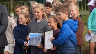 Students from CNS De Brugge adopt Airborne monument