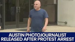 UT Austin Palestine protest: Journalist arrested while covering rally released from jail | FOX 7 Aus