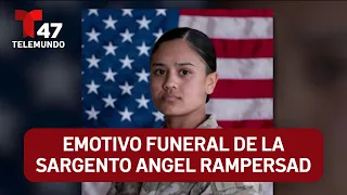 Heartfelt Funeral for Sergeant Angel Rampersad