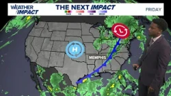 Rain possible this evening, but drier and cooler weather arrives soon after!