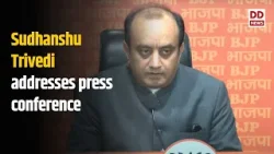 BJP Spokesperson Sudhanshu Trivedi addresses press conference