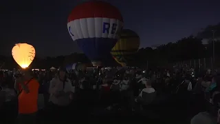 Families flock to Plainville fair to see hot air balloons take flight at Norton Park