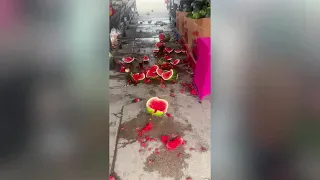 Produce stand vandalized in northeast Lincoln