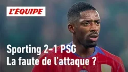 Sporting 2-1 PSG : Faut-il tomber sur les attaquants du PSG ?