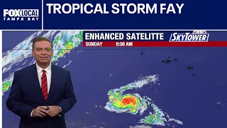 Tropical Storm Fay forms in Atlantic