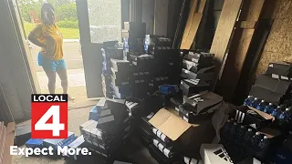 Detroit nonprofit says 400 pairs of shoes stolen before youth giveaway event