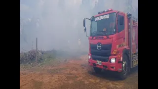 Cuatro incendios se mantienen activos en la provincia de Loja, y se busca controlar las llamas