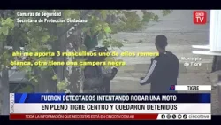 CINCO TV - RÁPIDO ACCIONAR DEL COT: TRES DETENIDOS TRAS INTENTAR ROBAR UNA MOTO
