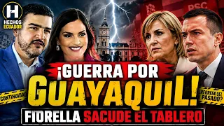 GUERRA TOTAL POR GUAYAQUIL! ESPOSA DE AQUILES ÁLVAREZ EN LA MIRA: ¿SALVACIÓN O PACTO POLÍTICO