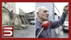 Շատ ուժեղ գմփուն էր. փորձանքից հրաշքով են պրծել Վարդաշեն փողոցի բնակիչները