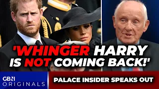 'Harry and Meghan are NEVER coming back as working royals!' Palace insider SLAMS 'whinger in chief'