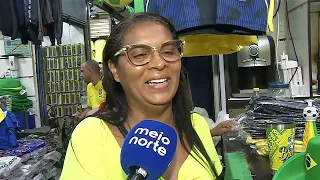 Vitória do Brasil aquece comércio e faz disparar venda de camisas da Seleção | Meio Norte