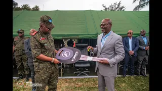 MINISTRY OF DEFENSE: TACTICAL VEHICLES HANDOVER CEREMONY TO THE FARDC GENERAL STAFF