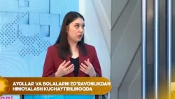 Ayollar va bolalarni zo'ravonlikdan himoyalash kuchaytirilmoqda | Bugun (09.03.2026)