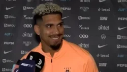 "Fue una jugada fuerte pero fui a la pelota sin ninguna intención": Ronald Araújo y la falta a Foden