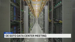 Mixed reviews from De Soto residents over data center
