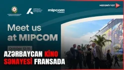 Azərbaycan kino sənayesi MIPCOM beynəlxalq audiovizual məzmun bazarında təmsil olunub