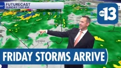Friday Pop-up Storms Hit Southern Nevada with Halloween Night Showers