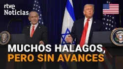 TRUMP y NETANYAHU exigen el REARME de HAMÁS y advierten de POSIBLES ATAQUES contra IRÁN | RTVE TRUMP y NETANYAHU exigen el REARME de HAMÁS y advierten de POSIBLES ATAQUES contra IRÁN | RTVE