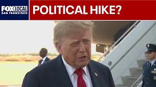 Trump blames 'political' fed board after interest rate hike
