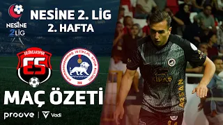 Erzincan Futbol Yatırımları - Akedaş Kahramanmaraş İstiklal Spor | Nesine 2nd League Week 2 Match...