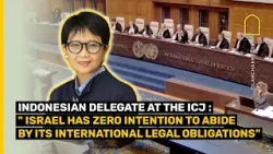 INDONESIAN DELEGATE: "ISRAEL HAS ZERO INTENTION TO ABIDE BY ITS INTERNATIONAL LEGAL OBLIGATIONS"