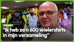 Vordense wielershirt-verzamelaar deelt zijn passie met voorbijgangers: 'ik heb zo'n 600 shirts'