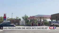 North Carolina gas prices down one week into gas relief