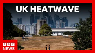 More weather records broken across UK as heat set to spike again | BBC News