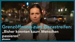 Grenzübergang im Gazastreifen geöffnet: Pia Steckelbach mit Informationen | 02.02.2026