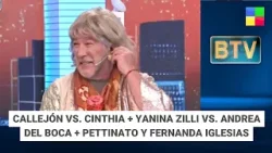 CALLEJÓN VS. CINTHIA + YANINA ZILLI VS. ANDREA DEL BOCA  #BTV | Programa completo (09/03/26)