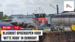 Brandweer rukt uit voor broei op schip in Dordtse haven