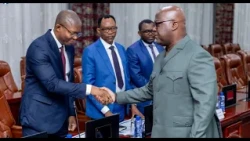 REGIONAL PEACE: AU HIGH-LEVEL ENVOYS RECEIVED IN KINSHASA BY PRESIDENT TSHISEKEDI