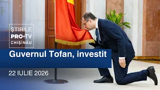 PRO TV News (1:00 PM) | TOFAN GOVERNMENT SWORN IN | Moldova