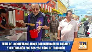 Jocotenango Fair begins with a blessing of stalls and celebration of its 250-year tradition