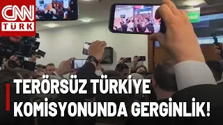 Tensions High Outside the 'Terror-Free Turkey' Commission! Commission Chair Denied the Floor, Her...