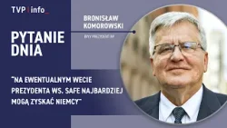 Komorowski ostrzega Nawrockiego. „Ocieranie się o zdradę narodową” | PYTANIE DNIA Komorowski ostrzega Nawrockiego. „Ocieranie się o zdradę narodową” | PYTANIE DNIA