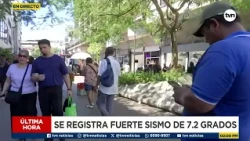 Avenida Central businesses close for safety following strong earthquake